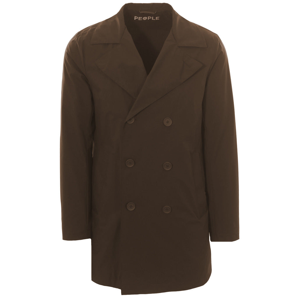 trench teshio marrone