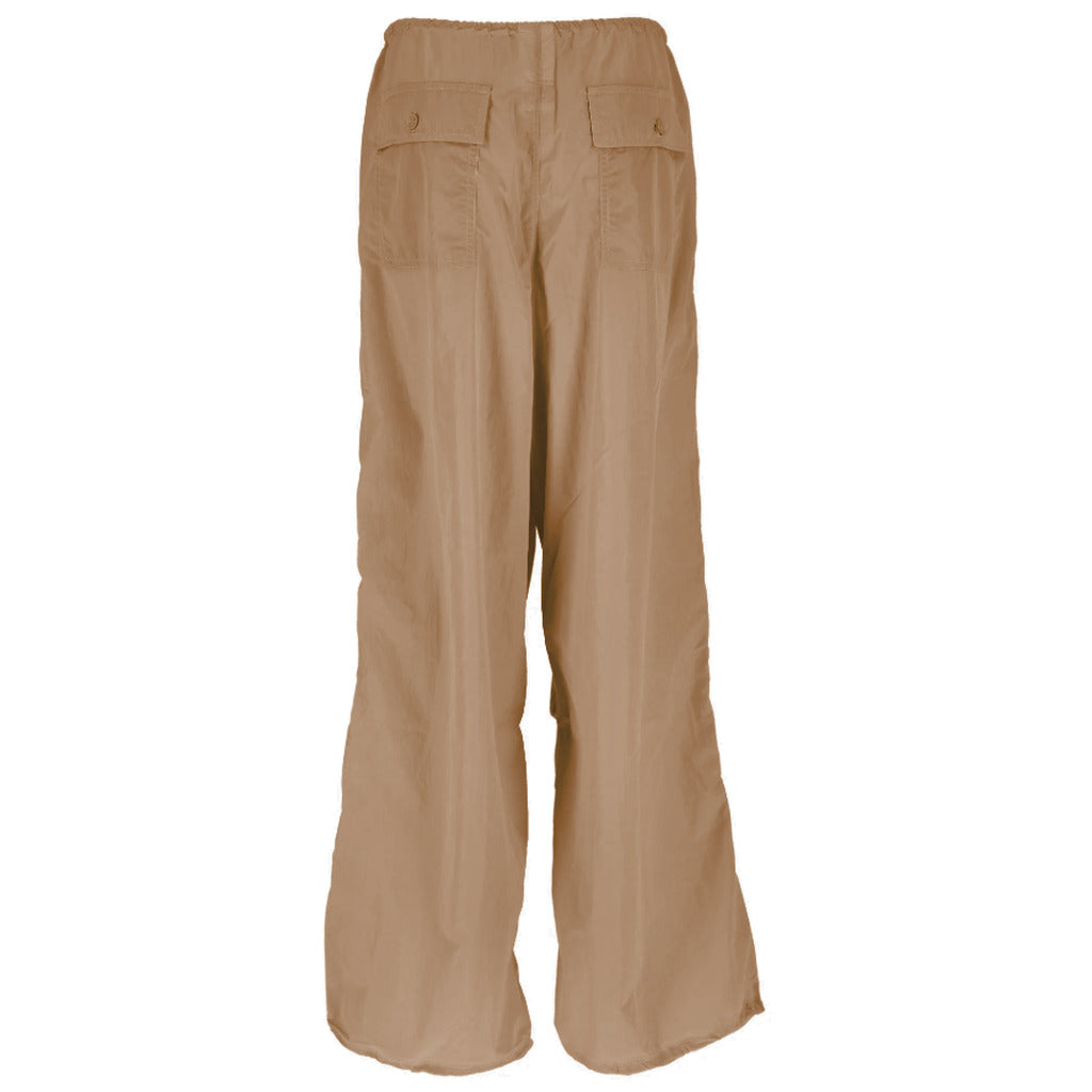 pantaloni nylon marrone