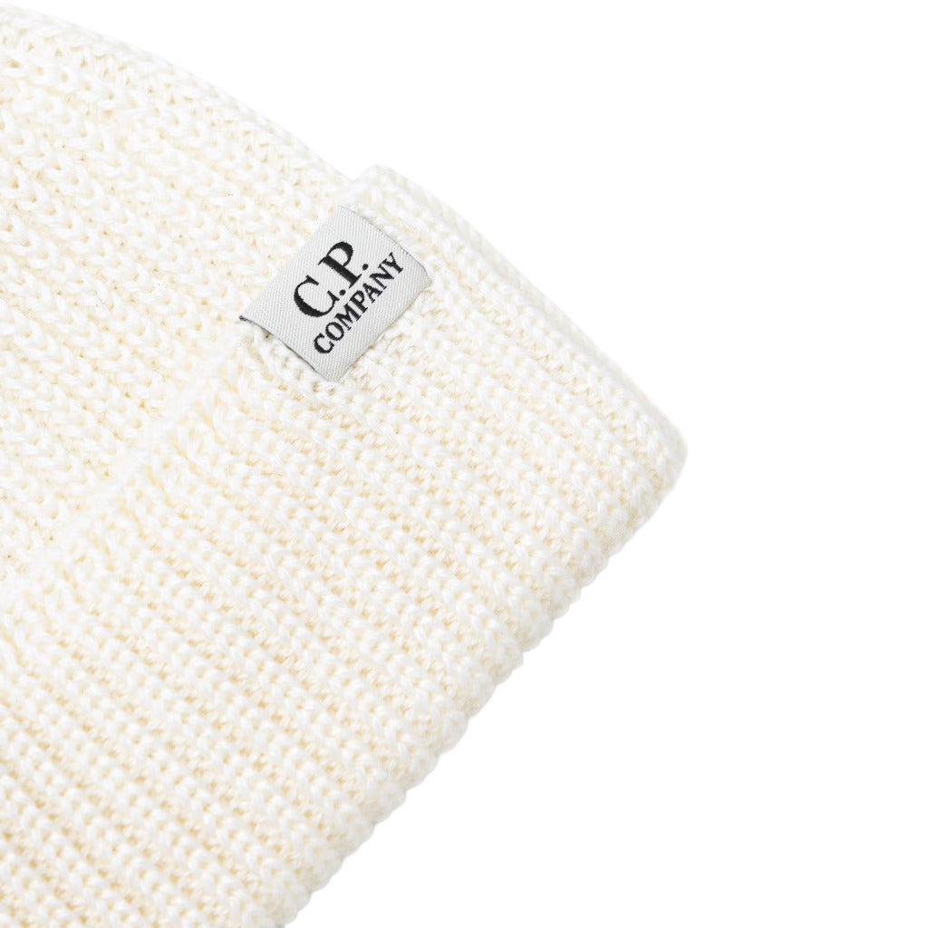 berretto unisex knit beige