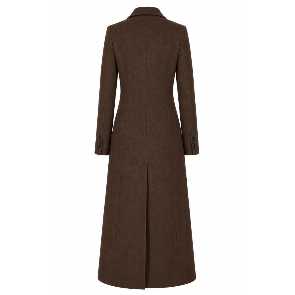 cappotto capolavoro lungo marrone