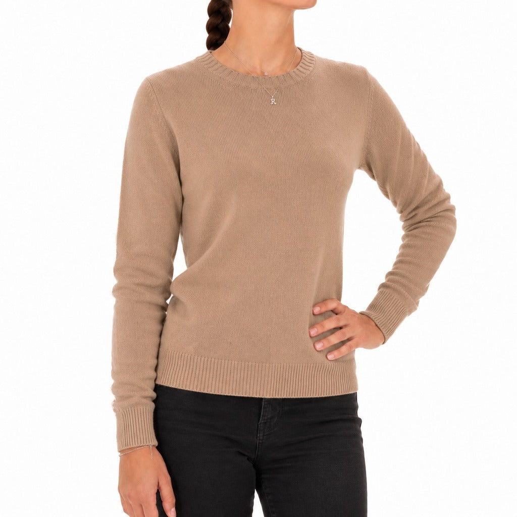 maglia cashmere girocollo