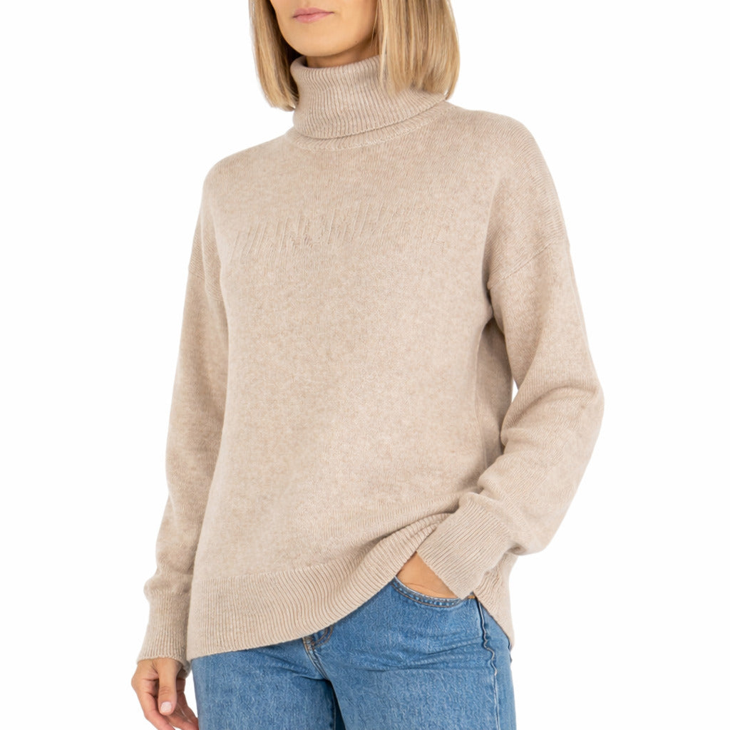 maglia rasata dolcevita 