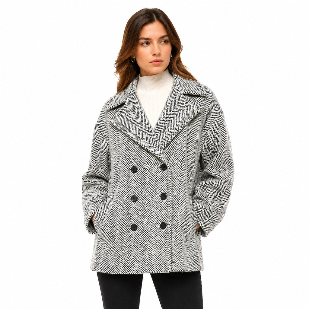 cappotto black & white granit