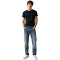 jeans strappati blu