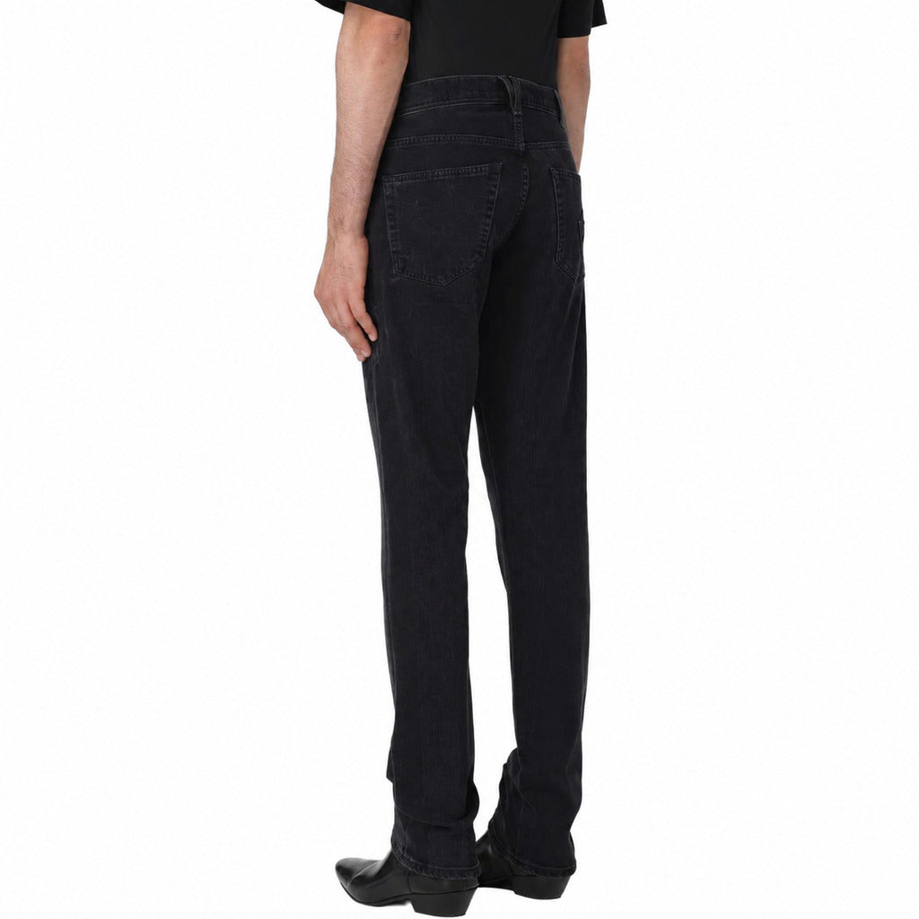 denim slim fit black