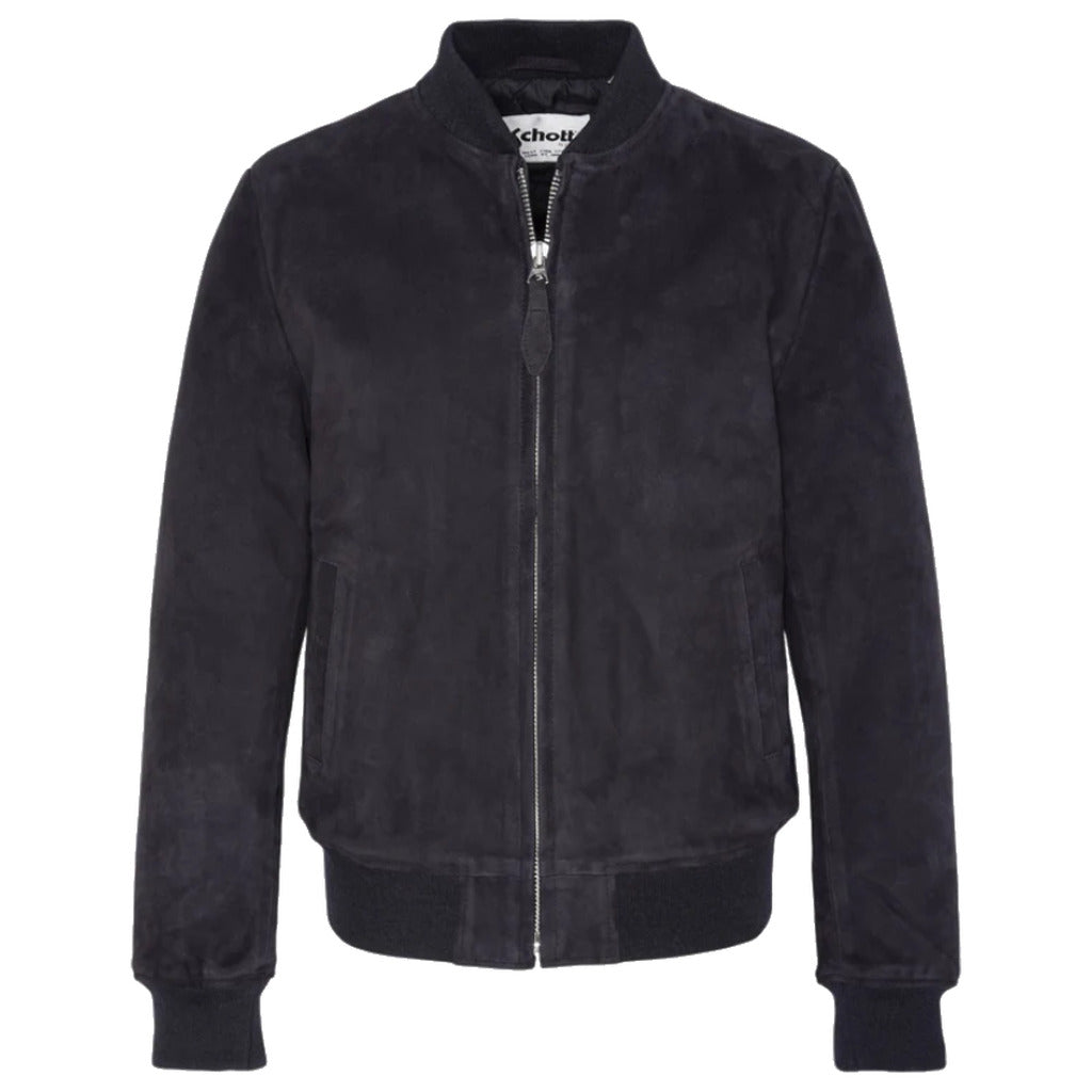 GOAT SUEDE CASUAL BOMBER JACKET