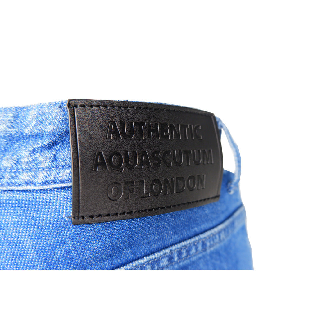 Aquascutum jeans denim da uomo di colore blu chiaro