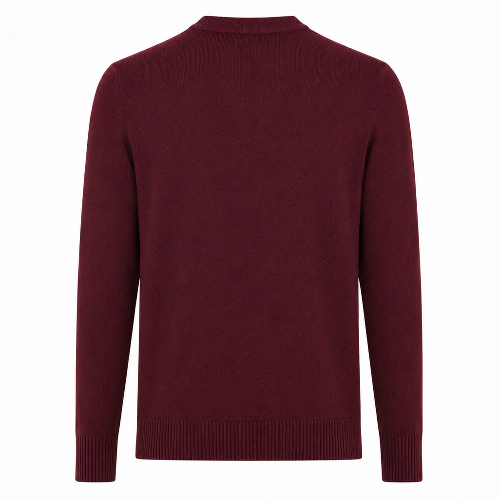 Maglia girocollo lana merino