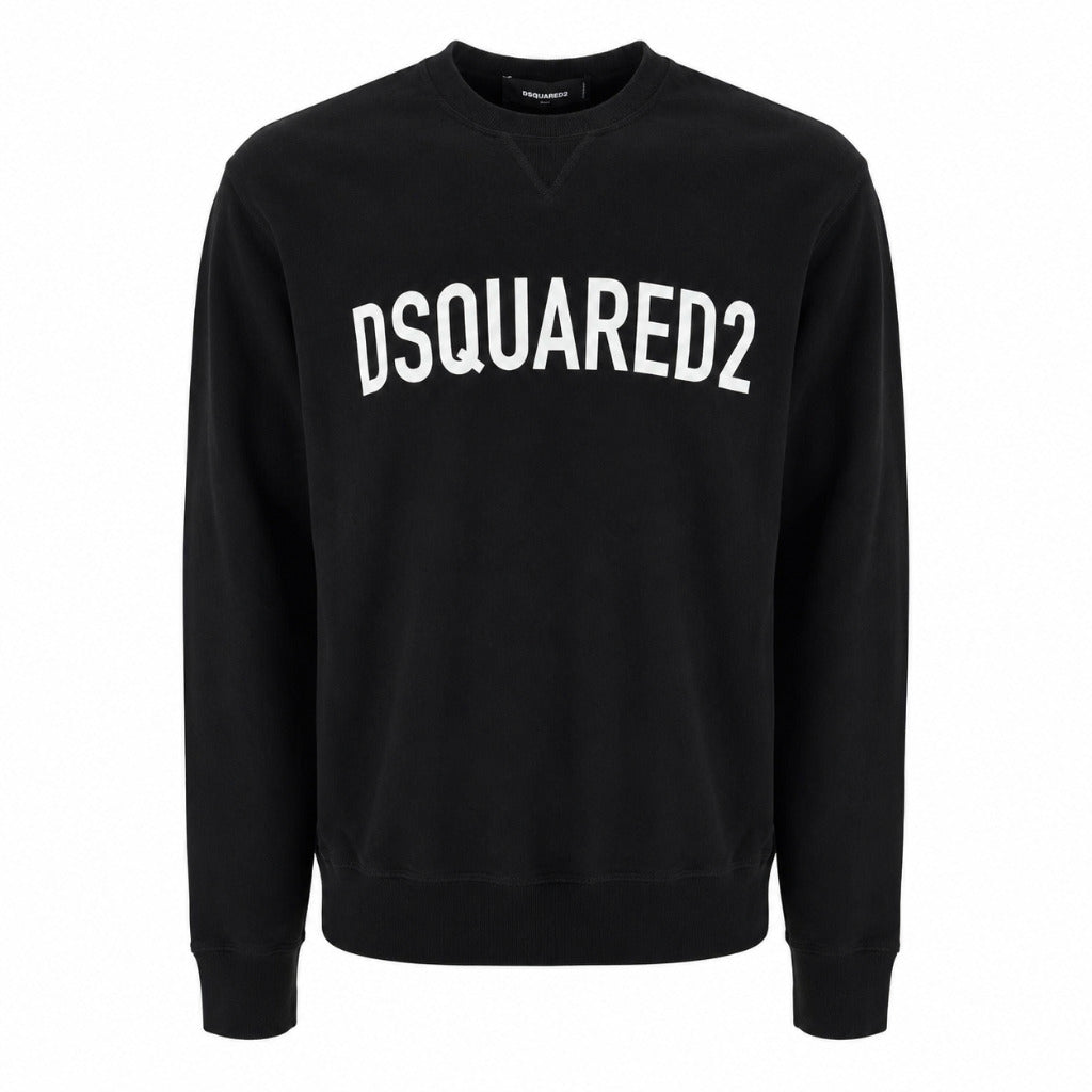 DSQUARED 2 felpa girocollo stampa logo