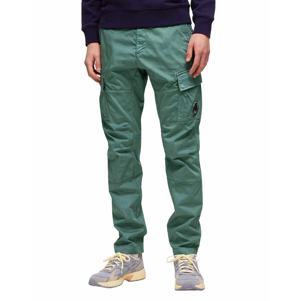 pantaloni cargo verde menta
