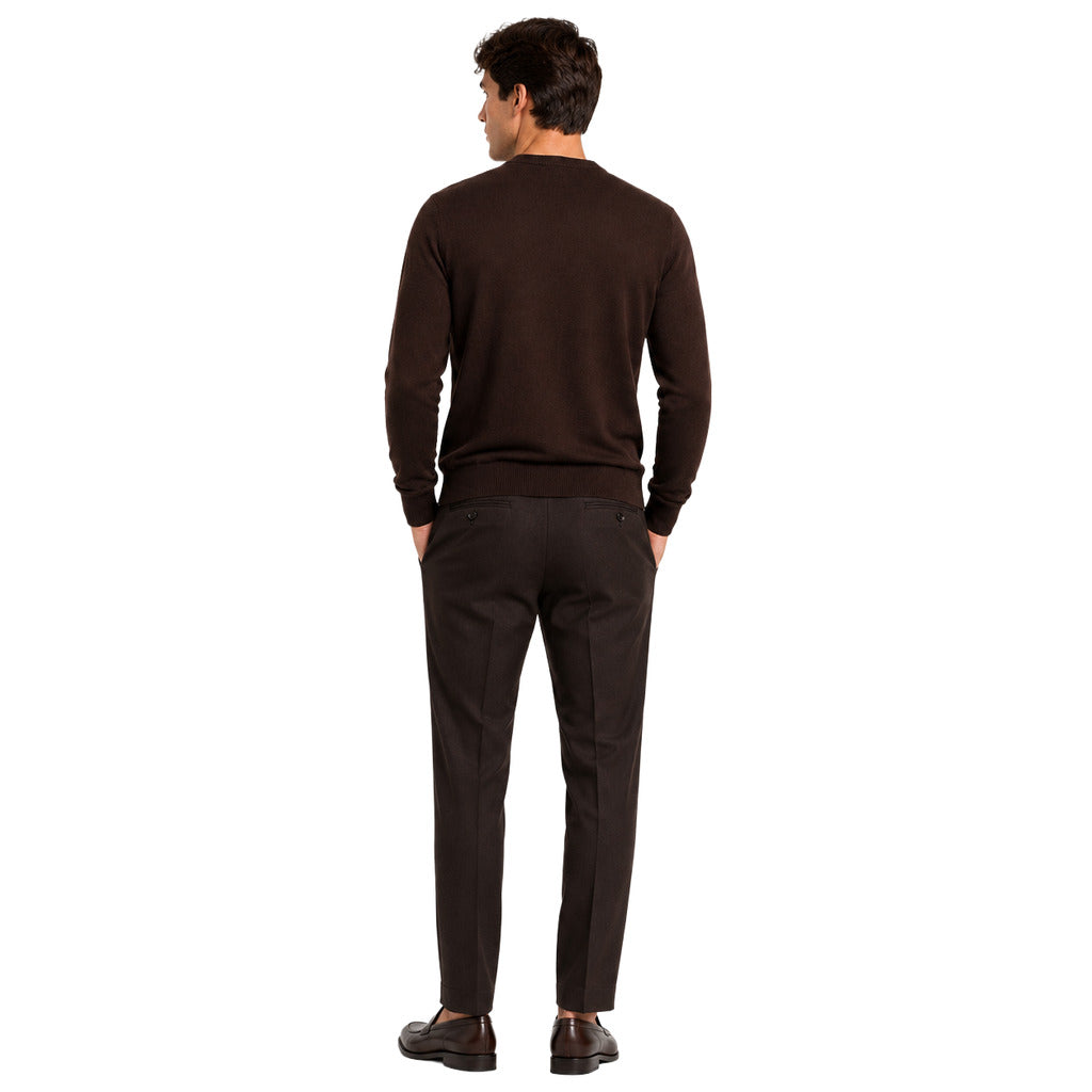Maglia girocollo lana merino