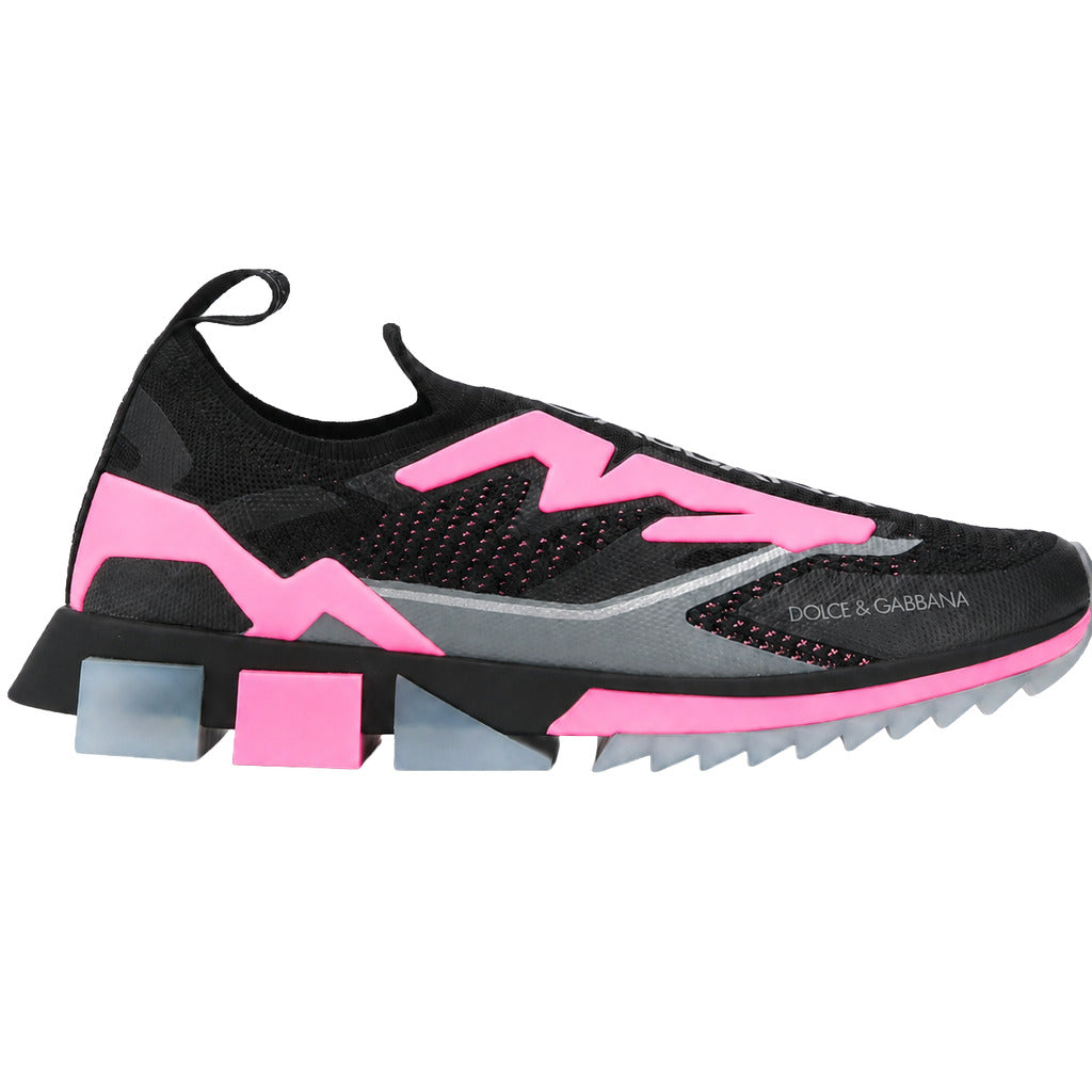 sorrento sneakers nero rosa