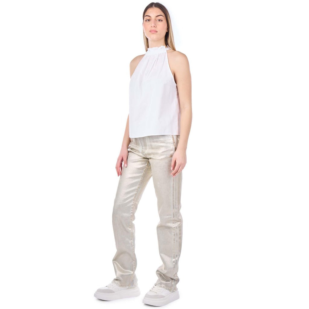 jeans roxanne straight silver