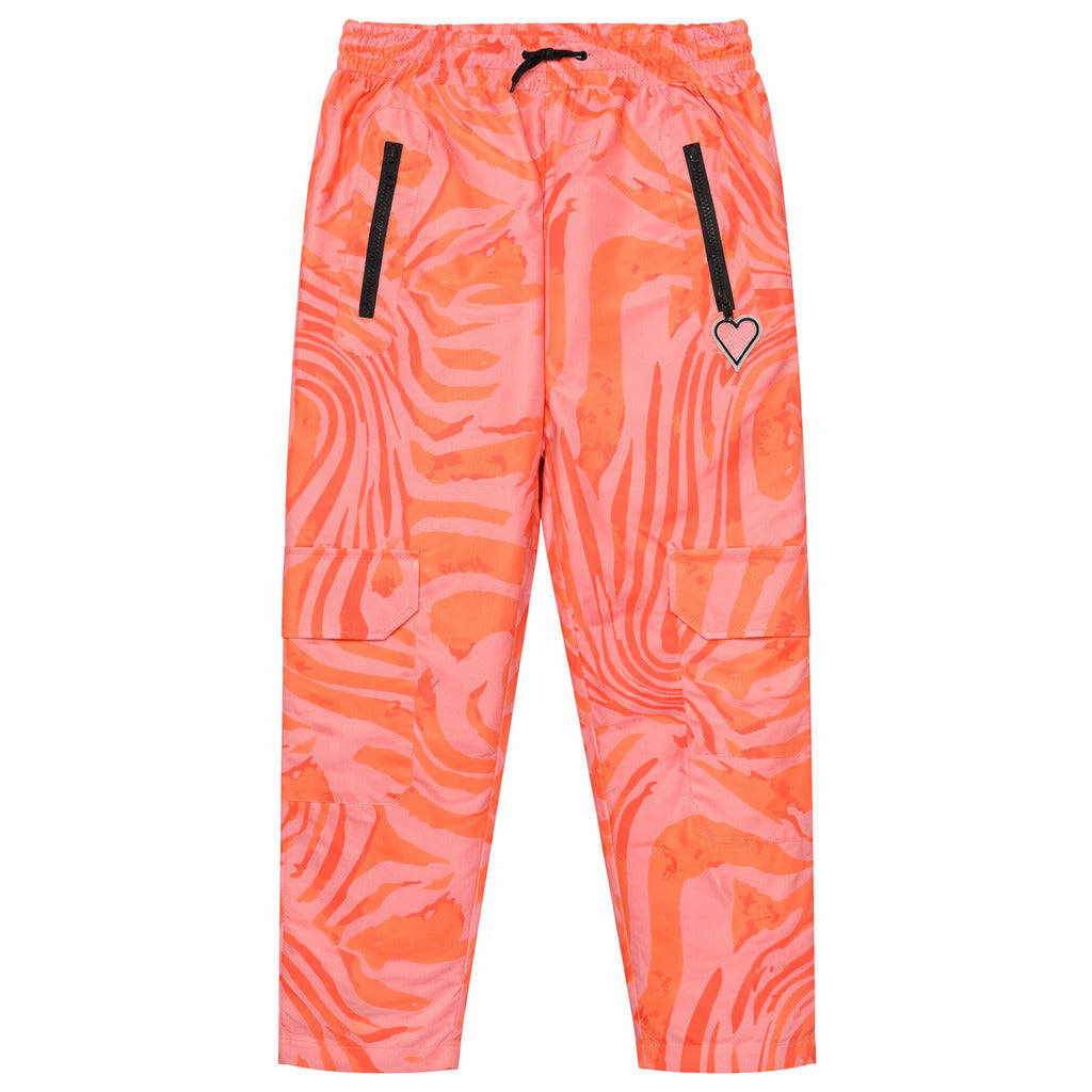 pantaloni cargo in triacetato