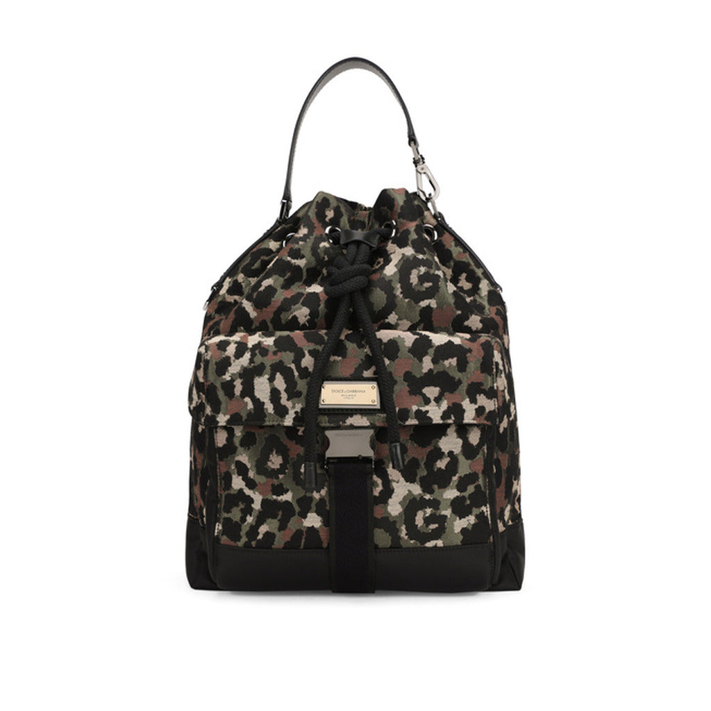 borsa a tracolla jacquard mimetica