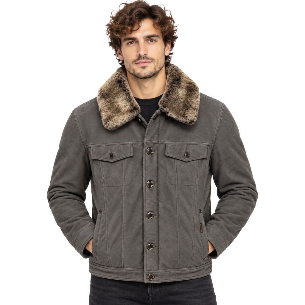 giacca in pelle