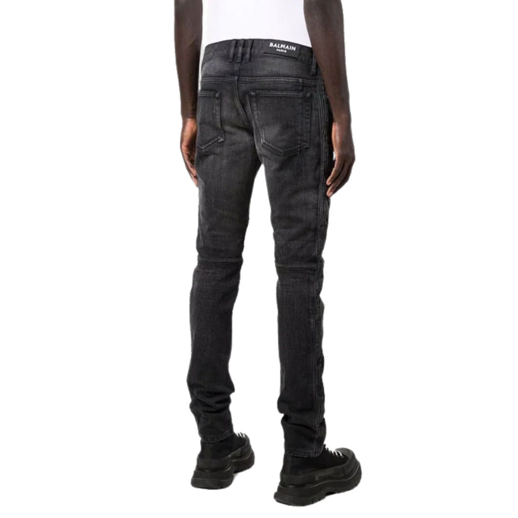 Balmain jeans slim fit in cotone nero