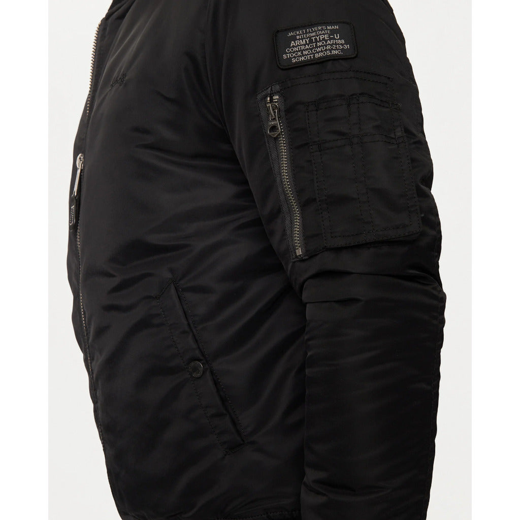 airforce jacket black