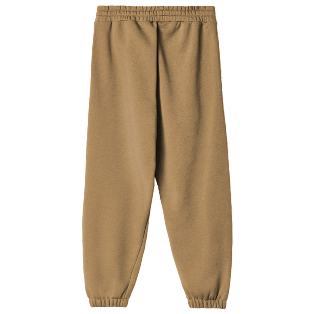 pantaloni felpa marroni