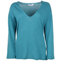 maglia scollo V verde