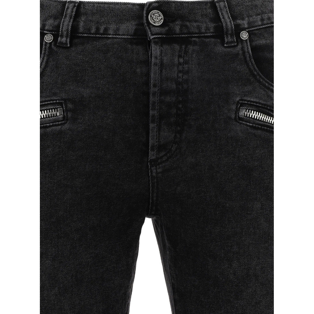 Balmain jeans slim fit in cotone nero