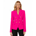 giacca doppiopetto fucsia