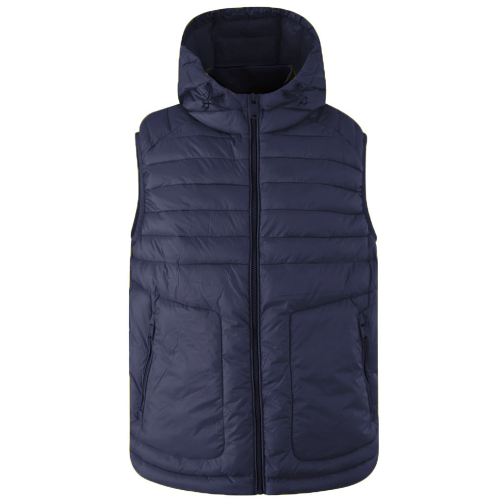 gilet piumino blu