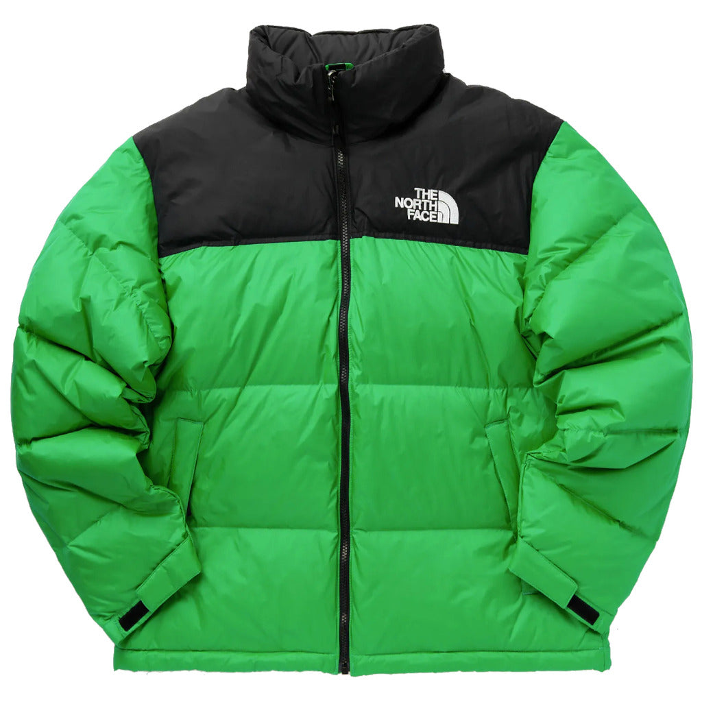 96 retro nuptse jkt optic emerald