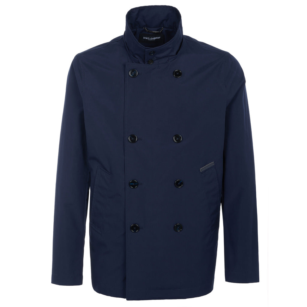 giubbotto double face navy