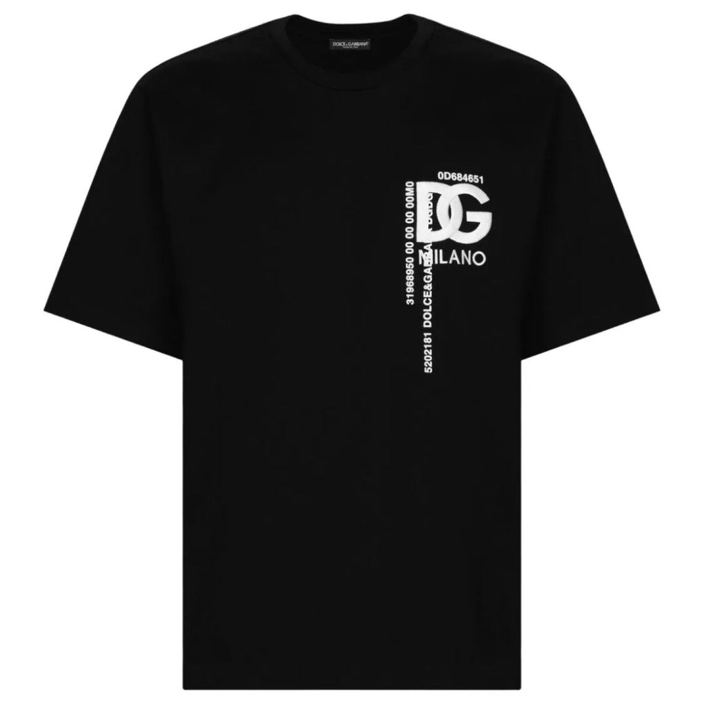 t-shirt ricamo DG Milano