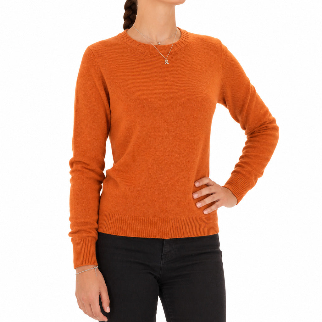 maglia cashmere girocollo