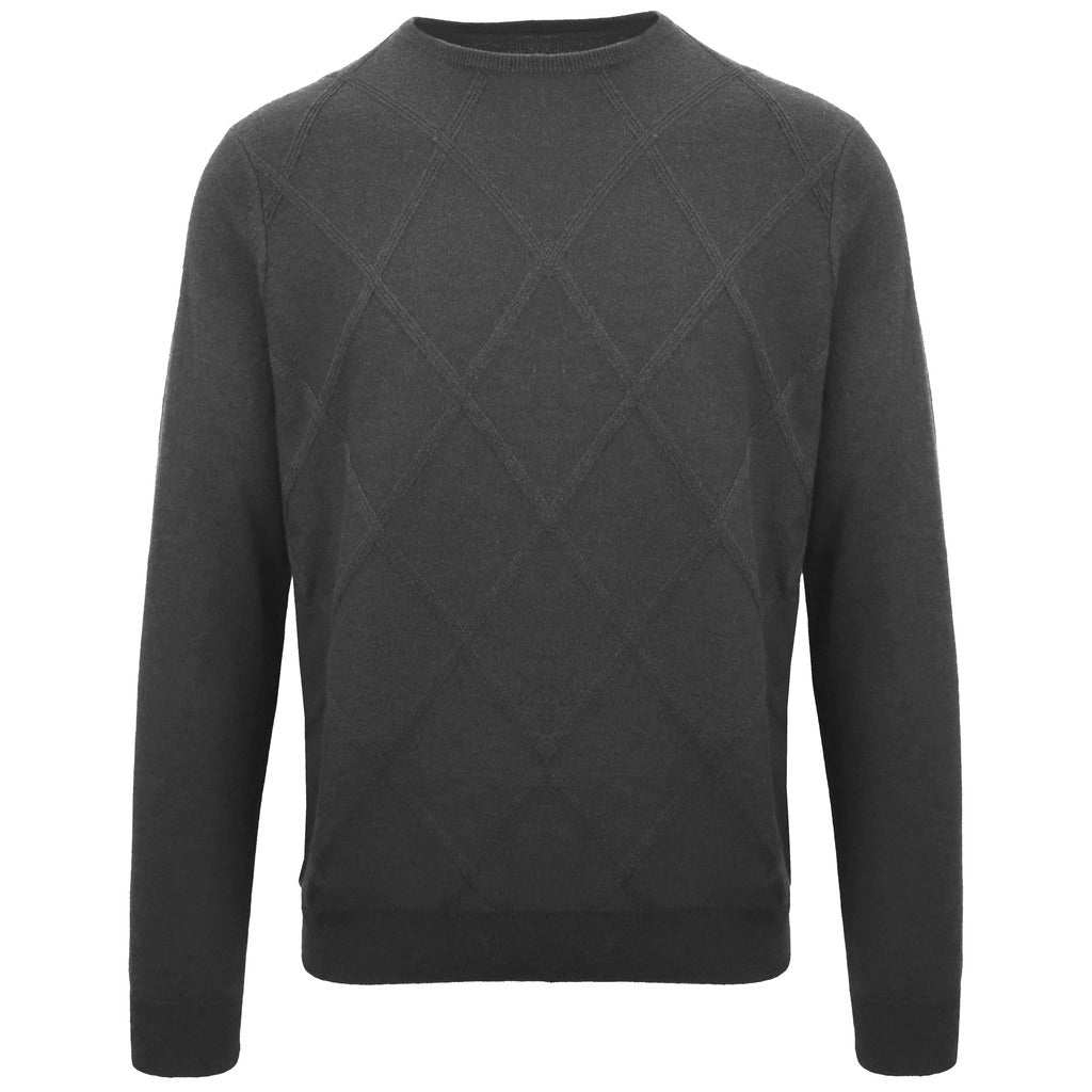 girocollo cashmere antracite