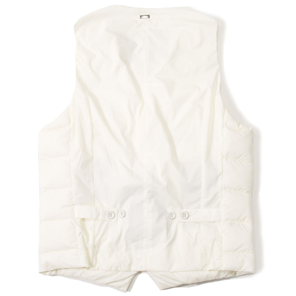 gilet piumino bianco