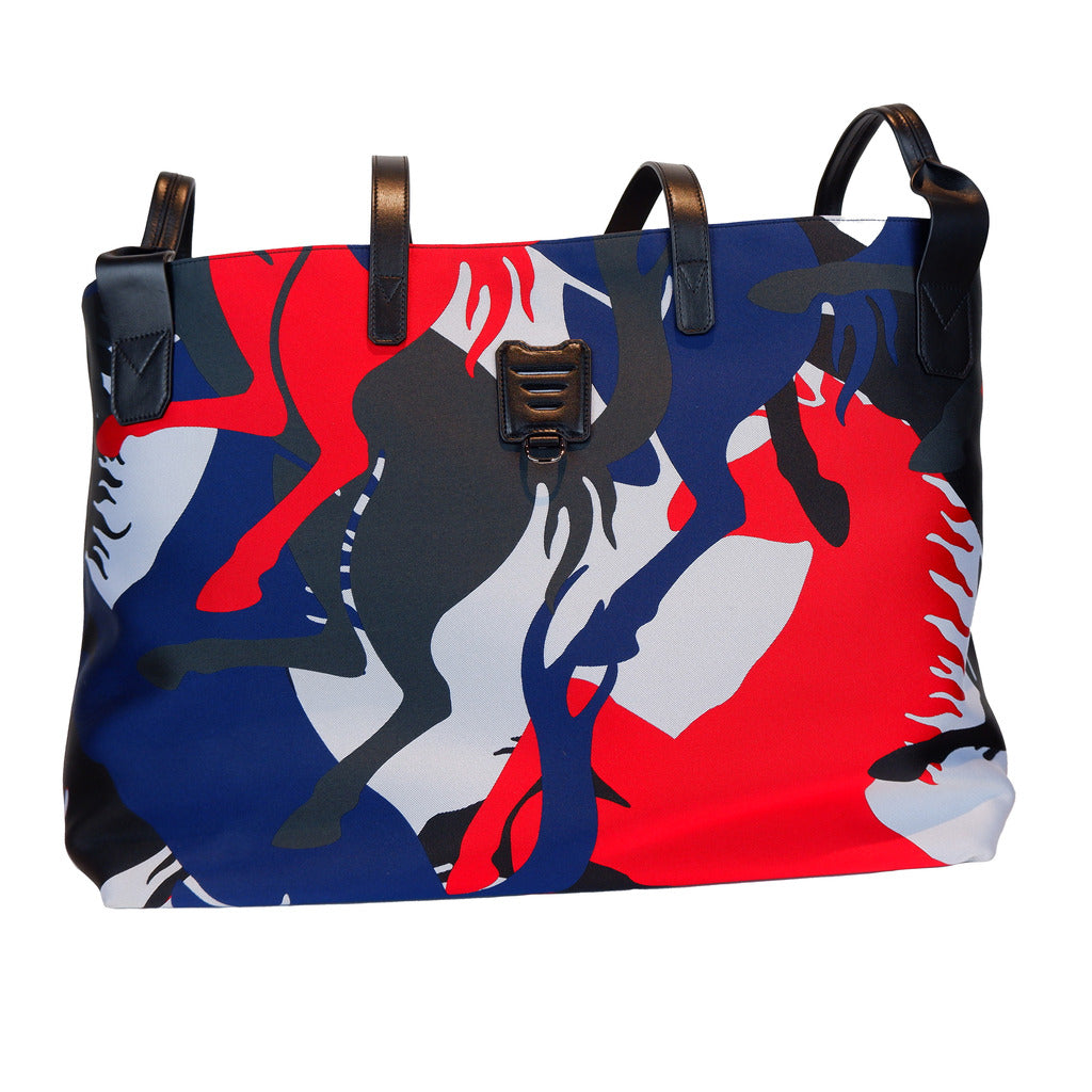 shopping bag pattern logo